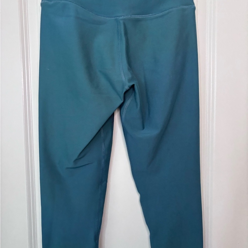 Abercrombie YPB Sculp Lux 7/8 leggings Women's Teal/hydro color - Picture 3 of 4